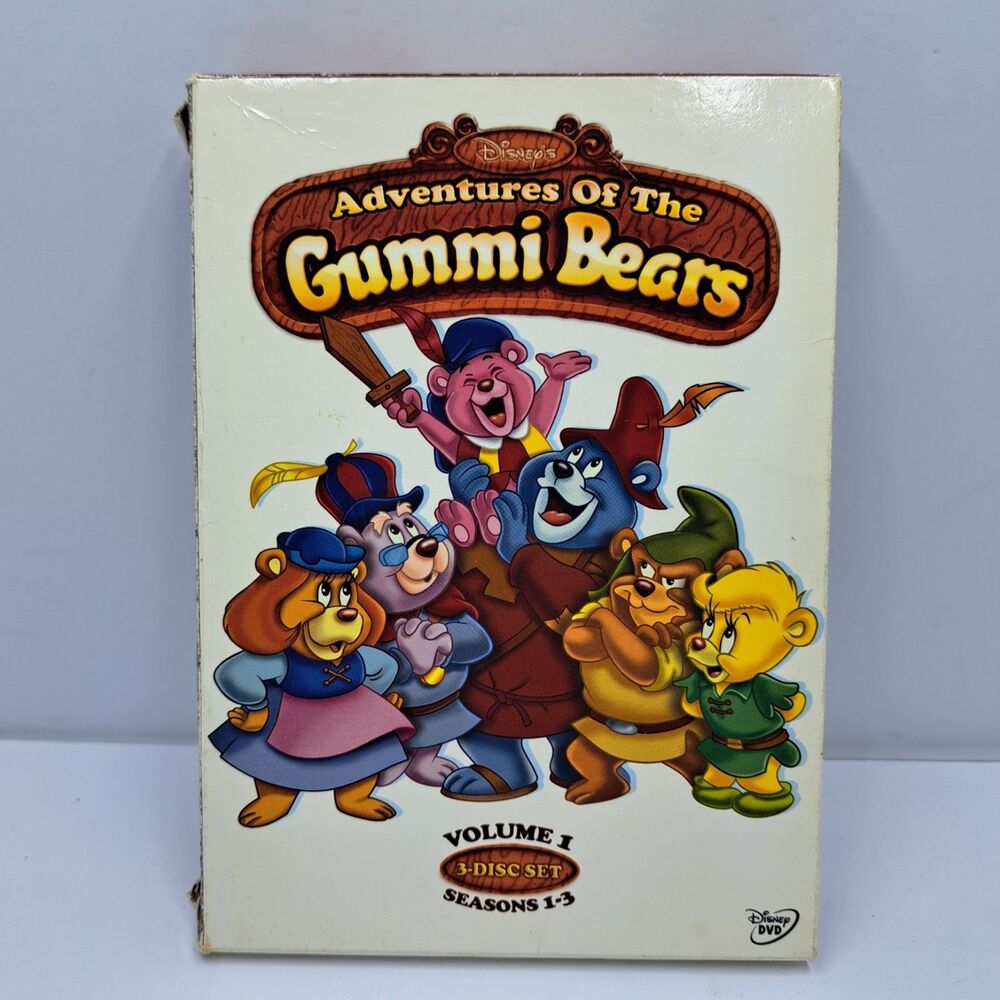Disney Gummi Bears DVD Set - Season 1 - 3